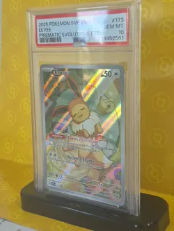 Eevee 173/SVP Black Star PROMO Prismatic Evolutions ETB Pokemon PSA 10 GEM MINT - Image 2