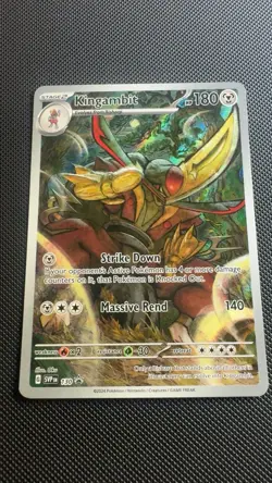Kingambit SVP 130 SV: Scarlet & Violet Promo Cards - Pokemon Card - NM - Image 1