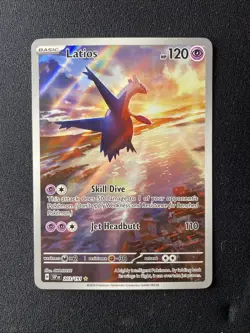 Pokemon TCG Latios 203/191 Surging Sparks Illustration Rare NM Condition - Image 1