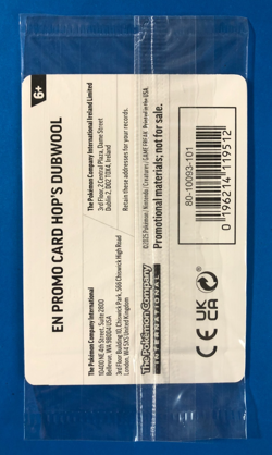 Pokemon TCG Hop's Dubwool 136/159 Journey Together Best Buy Promo SEALED - Image 3