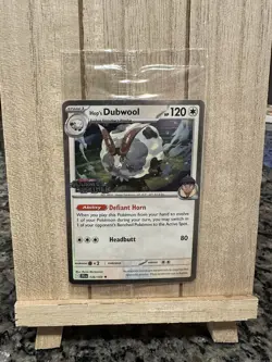 Pokemon TCG Hop's Dubwool Journey Together Best Buy Promo SWIRL 136/159 SEALED - Image 1