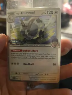 Hop's Dubwool Journey Together Best Buy Promo Card Pokemon Sealed - Image 1