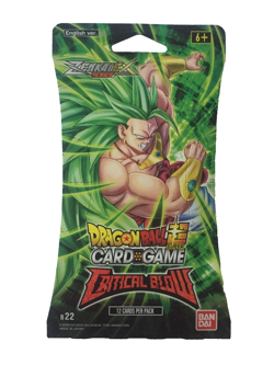 Dragonball Super Card Game Critical Blow Broly Booster - Image 1