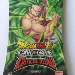 Dragonball Super Card Game Critical Blow Broly Booster - Image 2