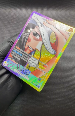 One Piece Card Game - Nico Robin Op09-062 Alt Art Leader English - Image 2
