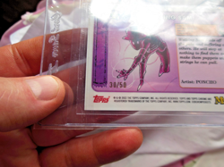 MetaZoo Topps Chrome Walking Sam Gold Refractor 30/50 Card Cryptid Camera - Image 3