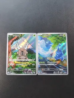 Pokemon Card Pinsir 067/066 SV5a & Heracross 072/071 SV2D Sets AR Holo Japanese - Image 1