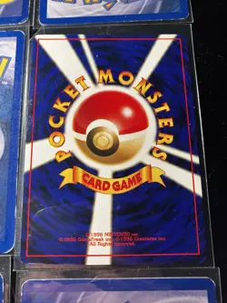 Energy Search Japanese Pokemon Card Fossil Set 1996 Old Back Vintage LP/NM Clean - Image 2