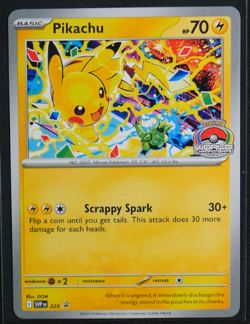 Pikachu World Championship 2025 Promo 225 SV:Scarlet Violet Promo Cards 2023 NM - Image 1