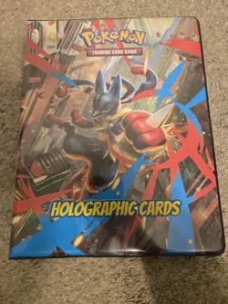 Pokemon Card Holo Foil Collection Lot (Binder Included) - Image 1