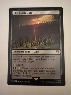 NM The Black Gate, MTG, Lord of the Rings, Magic the Gathering, 80 - Image 1