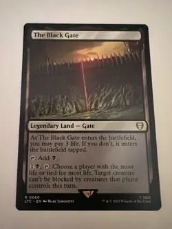 NM The Black Gate, MTG, Lord of the Rings, Magic the Gathering, 80 - Image 5