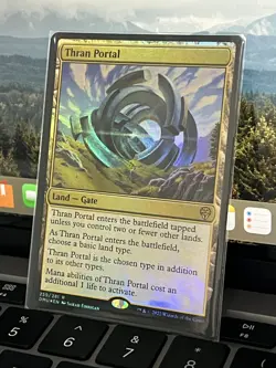 MTG Thran Portal - Dominaria United 259/281 FOIL Rare Lightly Played - Image 1