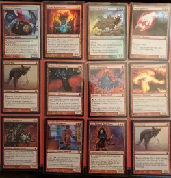 MTG Premium Deck Series Fire And Lightning 60 Card Foil Trading Cards VF/NM - Image 3