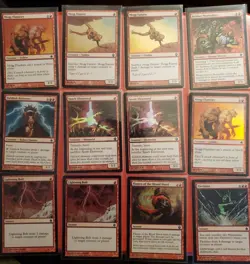 MTG Premium Deck Series Fire And Lightning 60 Card Foil Trading Cards VF/NM - Image 4
