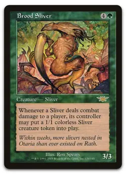 Brood Sliver #120 (NM) Legions LGN Magic MTG - Image 1