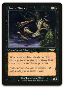 Toxin Sliver #84 (NM) Legions LGN Magic MTG - Image 1