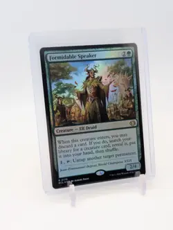 MTG - Formidable Speaker - FOIL Rare #176 - Lorwyn Eclipsed NM - Image 1