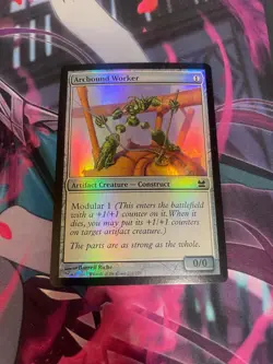 MTG - ARCBOUND WORKER - COMMON - FOIL - MODERN MASTERS - NM - Image 1