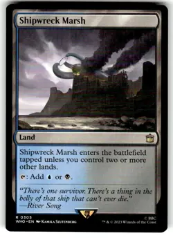 Shipwreck Marsh Universes Beyond: Doctor Who Magic the Gathering MTG - Image 1