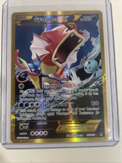 Pokemon Gyarados EX 123/122 Secret Rare 2016 Near Mint Condition - Image 1
