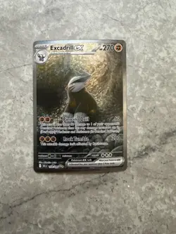 Pokemon TCG Excadrill EX Sir 168/086 SV11B Black Bolt - Image 1