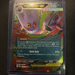 Pokemon Phantasmal Flames, Mega Gengar EX & Ambipom, Holo Rare, NM/M - Image 2