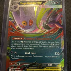 Pokemon Phantasmal Flames, Mega Gengar EX & Ambipom, Holo Rare, NM/M - Image 4