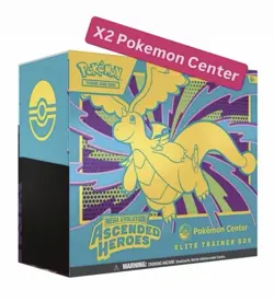 Pokemon Center Mega Evolution: Ascended Heroes ETB (X2) - PRESALE - Image 1