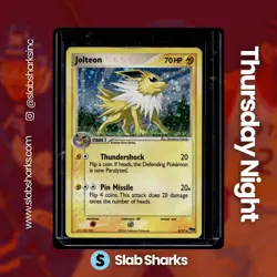 2006 POKEMON POP SERIES 3 #3/17 JOLTEON HOLO - Image 1