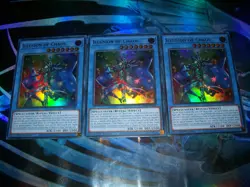 3x Illusion of Chaos 1st Edition Ultra Rare RA02-EN020 Yu-Gi-Oh! - Image 1