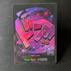 Bandai Don!! Card One Piece CCG Standard Foil Card Stock Individual Holo Reiju - Image 1