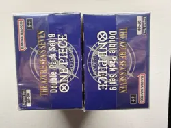 ONE PIECE Card Game - Double Pack Set 9 Azure Sea’s Seven - (2)FACTORY SEALED - Image 2