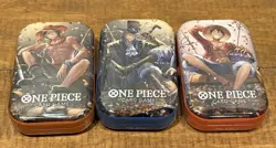 One Piece Card Game - Tin Pack Set Vol.2 (TS-02, OP-13) Lot Of 3! - Image 1