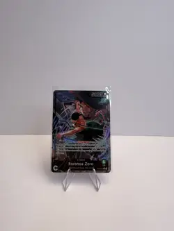 One Piece TCG - OP12 Legacy of the Master - Roronoa Zoro Leader Alt Art - Image 1