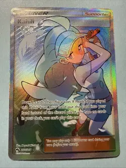 Pokemon TCG Kahili Lost Thunder 210/214 Full Art Trainer Holo Sun & Moon - Image 1