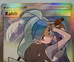 Pokemon TCG Kahili Lost Thunder 210/214 Full Art Trainer Holo Sun & Moon - Image 2