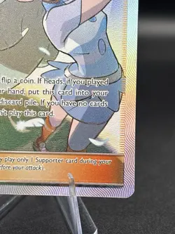 Pokemon Kahili Full Art Lost Thunder Sun & Moon 210/214 NM - Image 4