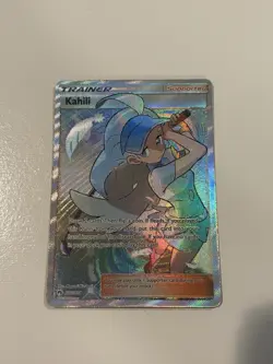 Pokemon Kahili Full Art Lost Thunder Sun & Moon 210/214 NM - Image 1