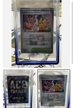 Pokemon SEALED Celebratory Fanfare - 2025 Ace Trainer Reward Promo - TCG - Image 1