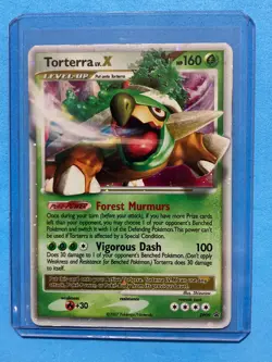 Torterra LV.X Promo Pokemon TCG DP Black Star Promos DP09 HP - Image 1