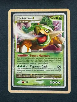 Pokemon TCG - Torterra LV. X - DP09 Black Star Promo Holo - Image 1