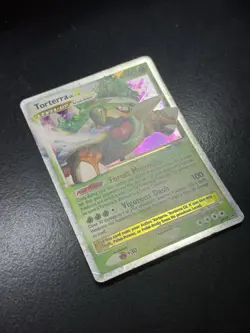 Pokemon TCG Torterra LV.X DP09 Black Star Promo - HP - Image 3