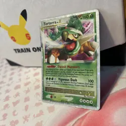 Pokemon TCG Torterra LV.X DP09 Ultra Rare Black Star Promos - Image 2