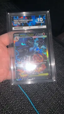 Mega Charizard EX Inferno X M2 110/080 SIR ACE 10 GEM MINT JAPANESE POKEMON - Image 2
