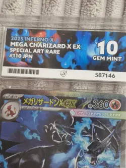 Mega Charizard EX Inferno X M2 110/080 SIR ACE 10 GEM MINT JAPANESE POKEMON - Image 4