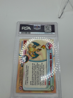 1999 Topps Pokemon TV #6 Charizard Foil PSA 8! NM-MT - Image 4