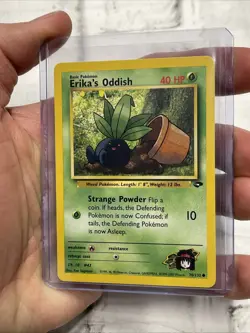 Erika's Oddish 70/132 - NM/MT - Gym Challenge Pokemon Card Nintendo Common WOTC - Image 2