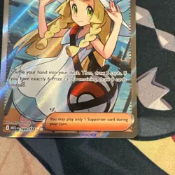 Lillie's Determination 169/132 Mega Evolutions Near Mint Pokemon Card - Image 5