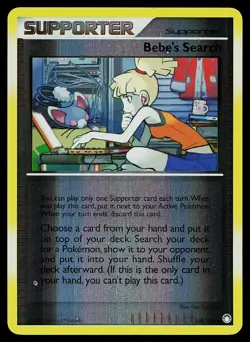 Pokemon Card - Bebe's Search Mysterious Treasures 109/123 Reverse Holo - Image 1